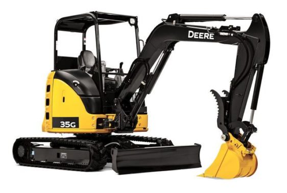 John Deere 35G Compact Excavator 0050FF