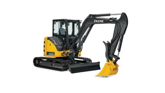 John Deere 50G Compact Excavator 0060FF