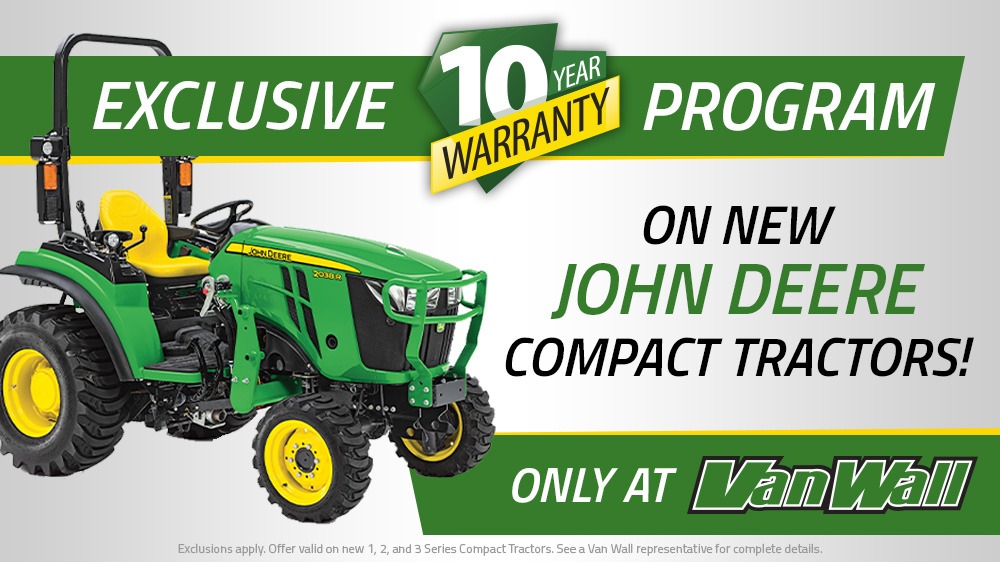 John Deere Compact Tractor Exclusive Warranty