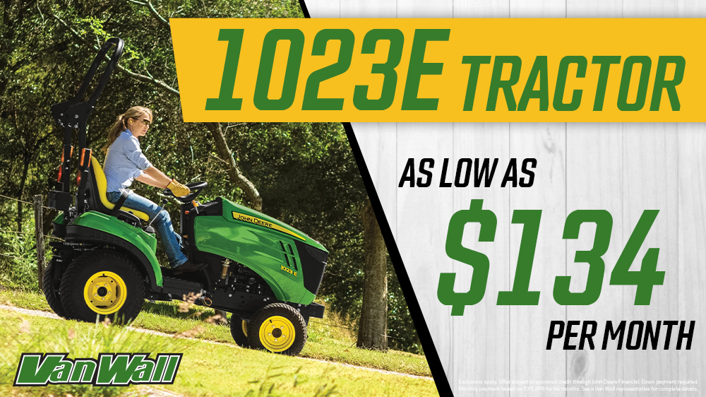 John Deere 1023E Tractor Monthly Payment