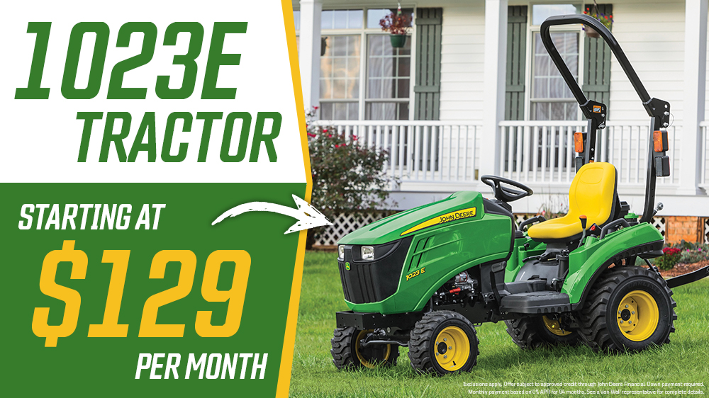 John Deere 1023E Compact Tractor