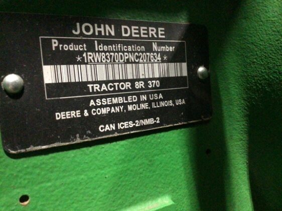 2022 John Deere 8R 370 - Image 34