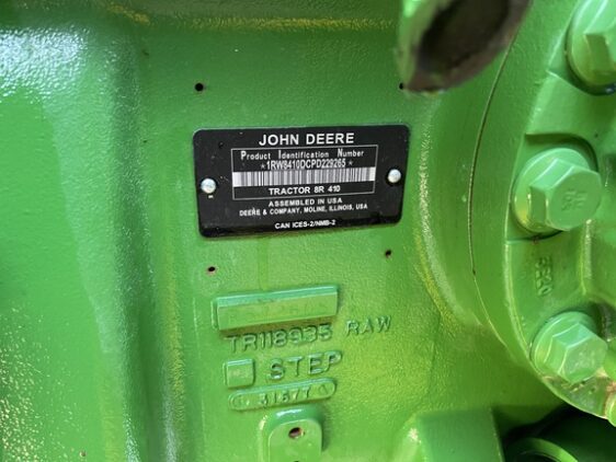 2023 John Deere 8R 410 - Image 12