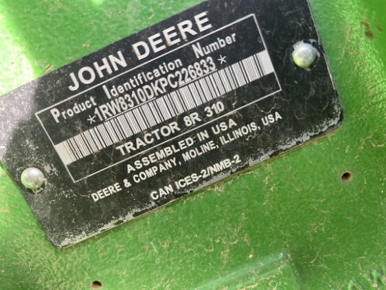 2023 John Deere 8R 310 - Image 17