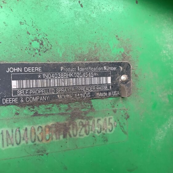 2019 John Deere R4038 - Image 41