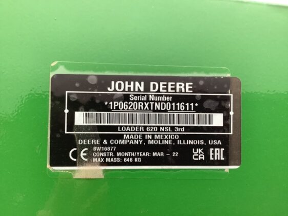 2022 John Deere 620R - Image 7