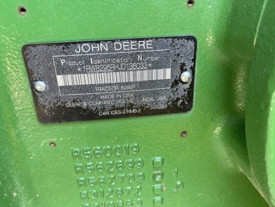 2018 John Deere 8295R - Image 26