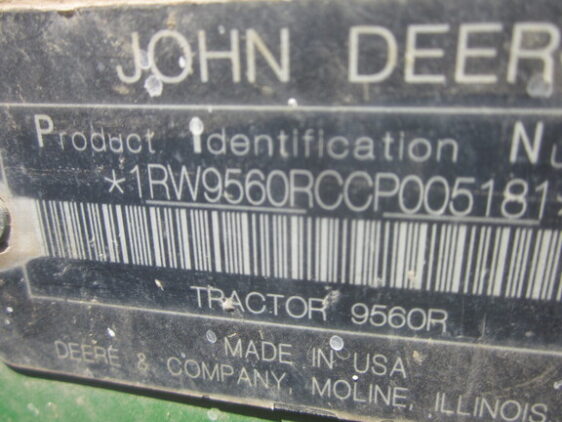 2012 John Deere 9560R - Image 10
