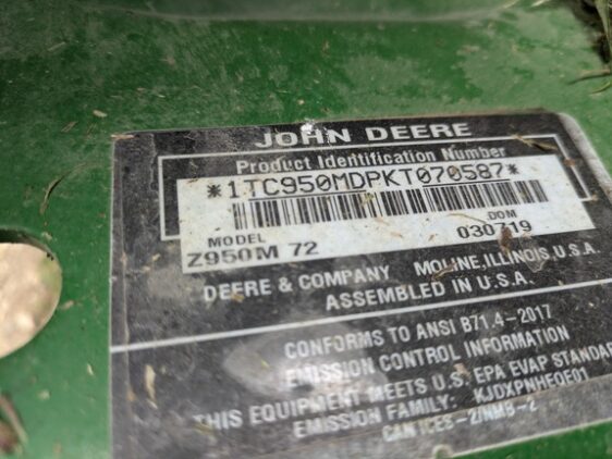 2019 John Deere Z950M - Image 11