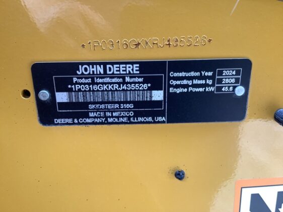 2024 John Deere 316GR - Image 16