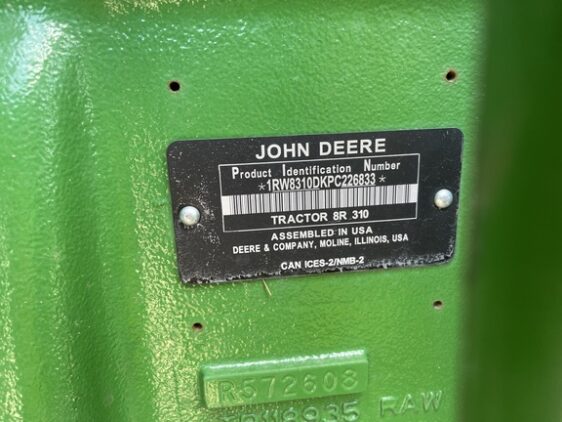 2023 John Deere 8R 310 - Image 10