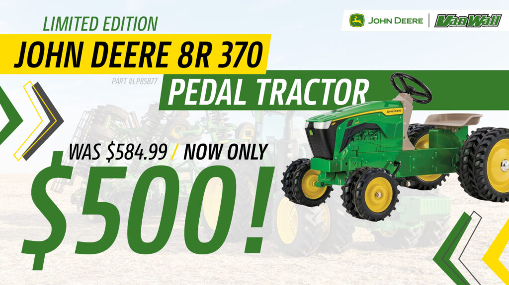 John Deere LP85877 8R 370 Limited Edition Pedal Tractor