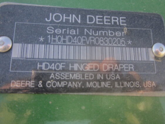 2024 John Deere HD40F - Image 8