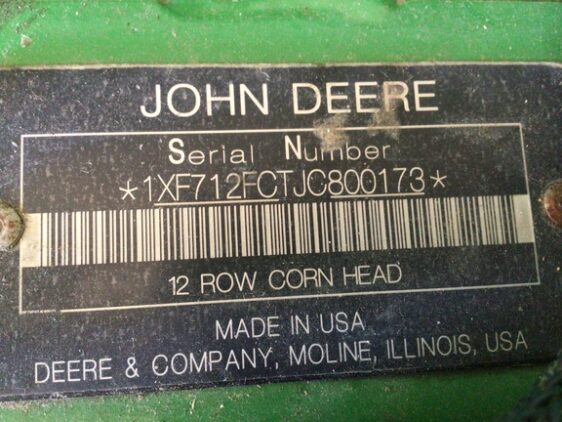 2019 John Deere 712FC - Image 5
