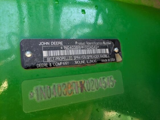 2019 John Deere R4038 - Image 50
