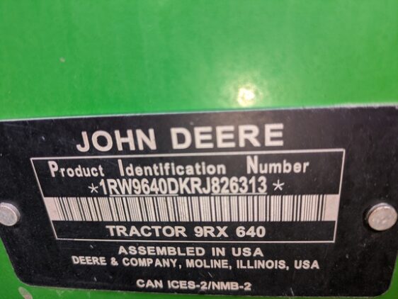 2024 John Deere 9RX 640 - Image 22