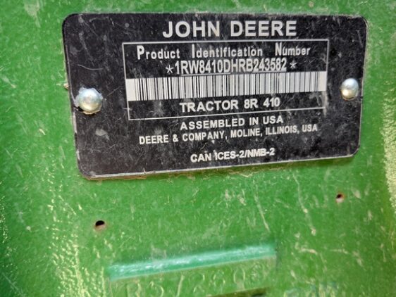 2024 John Deere 8R 410 - Image 34