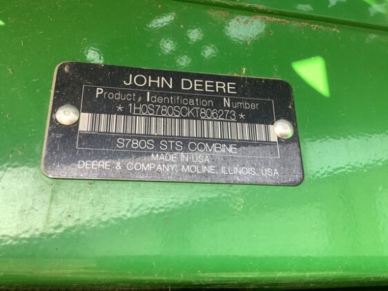 2019 John Deere S780 - Image 8