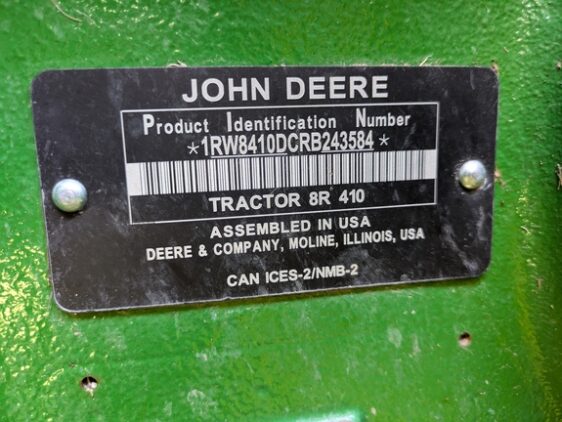 2024 John Deere 8R 410 - Image 23