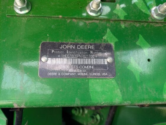 2022 John Deere S780 - Image 6