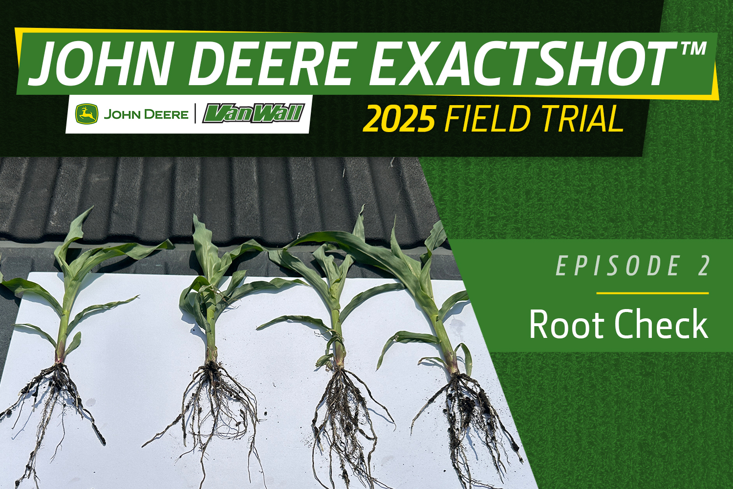 John Deere ExactShot Fertilizer System Field Trial
