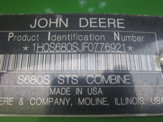 2015 John Deere S680 - Image 14