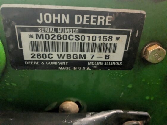 2008 John Deere 260C - Image 6