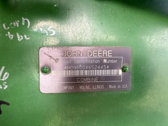 1993 John Deere 9600 - Image 10