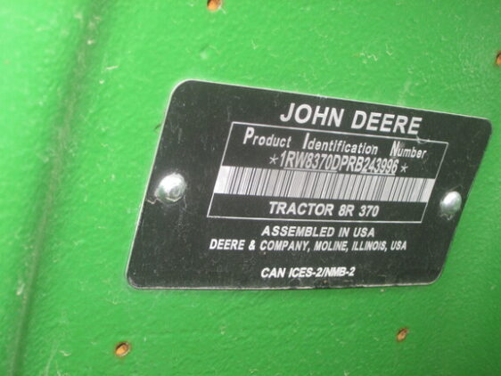 2024 John Deere 8R 370 - Image 10