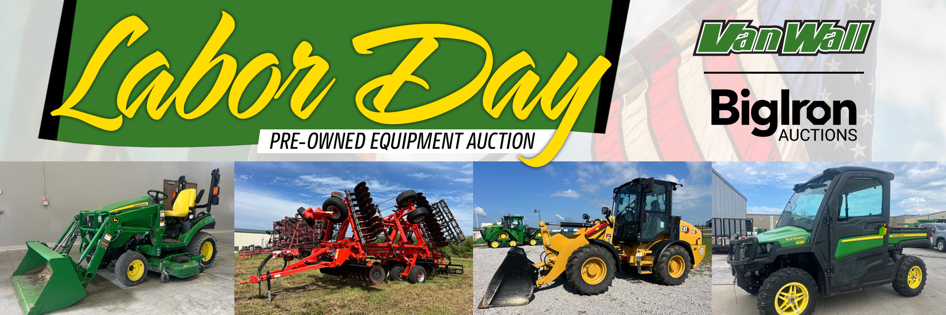 John Deere Pre-Owned Equipment Auction