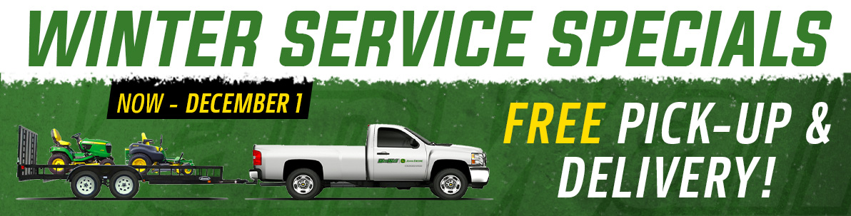 John Deere Winter Mower Tune-Up Service