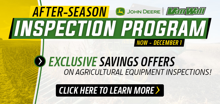 John Deere Agricultural Equipment Inspections