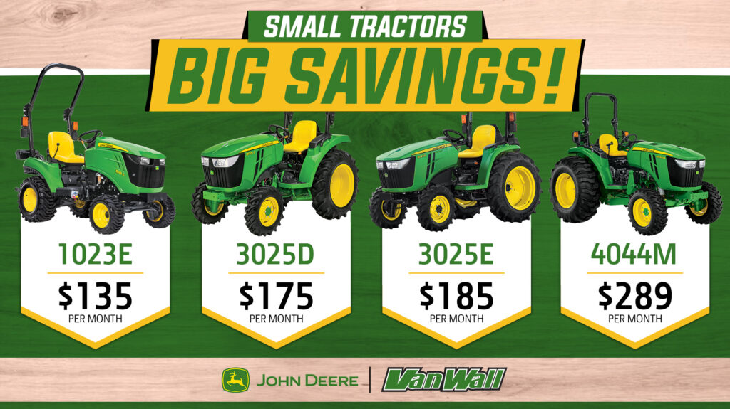 John Deere Compact Tractor Monthly Payments