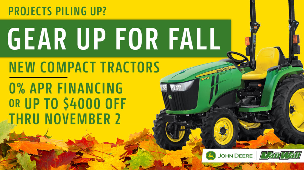 John Deere Compact Tractor Financing Discounts