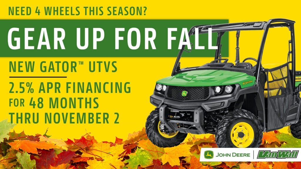 John Deere Gator UTV Financing Discounts