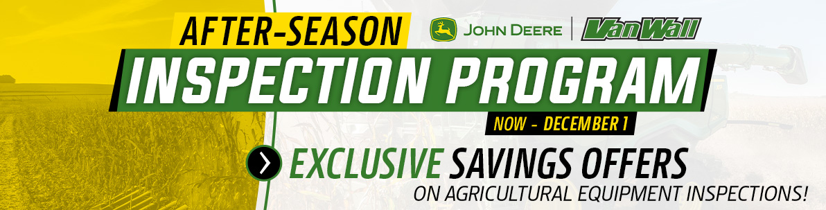 John Deere Agriculture Equipment Inspections